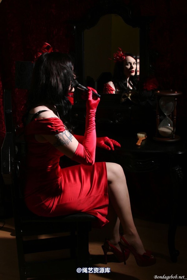 bondagebob - Morrigan Noir 第 5 张图片