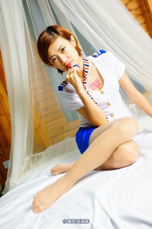 dk13美束馆 - 9.14-小宝空姐装A-120P 第 9 张图片