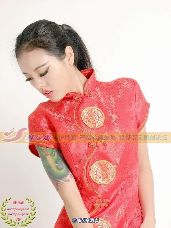 雅俗阁 - 2014-NO.052Model雅依 第 24 张图片