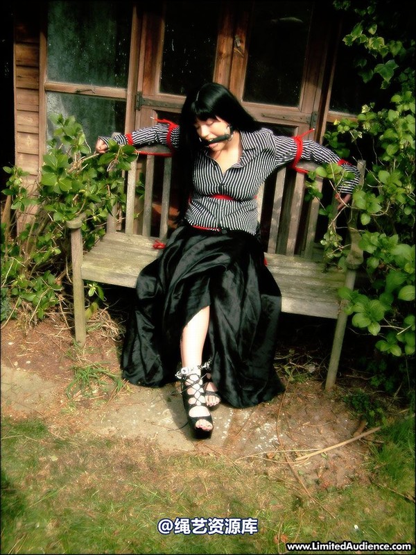 limitedaudience - 2007 nattsuko bitgagged and tied to bench 第 16 张图片