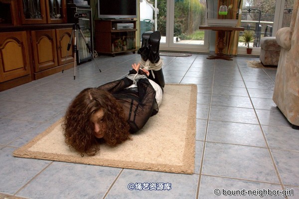 bound-neighbor-girl - 4Ashley + Melody - Hogtied 第 3 张图片