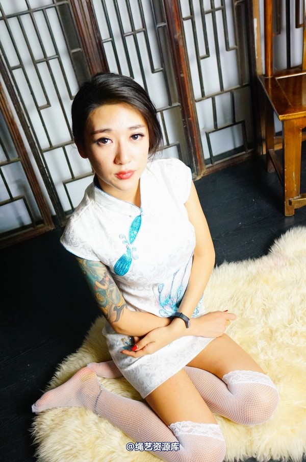 dk13美束馆 - 9.19-红袖白旗袍B-110P 第 75 张图片