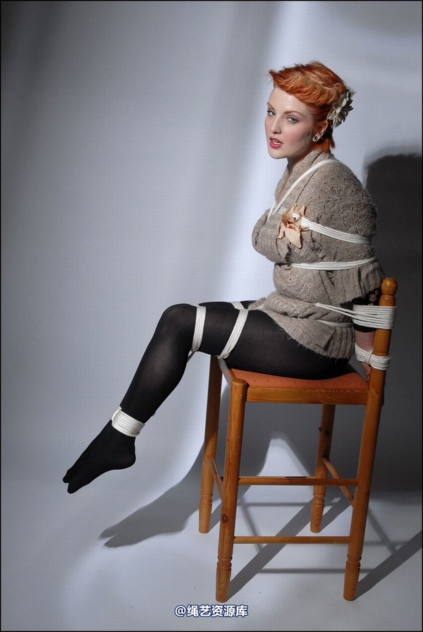 simplytied - RR in tight chair tie 第 19 张图片