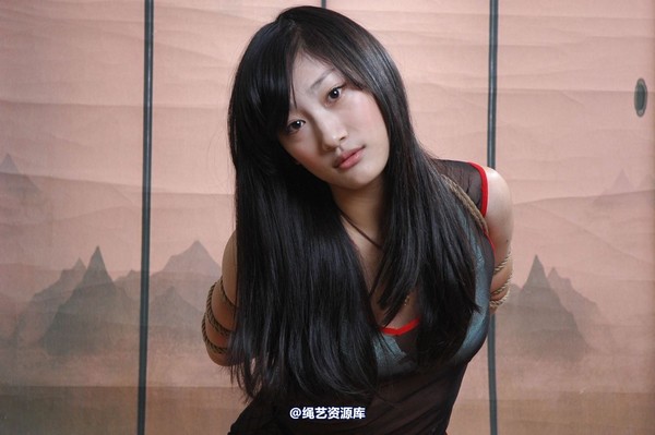 唯美之家 - 梦涵黑色透视装 第 14 张图片