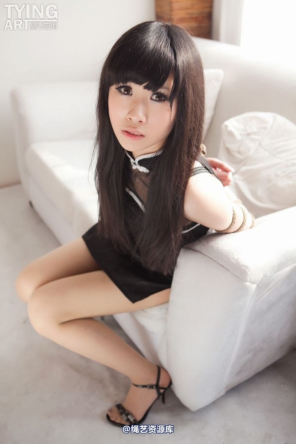 禁忌摄影 - NO.133 Chinese_Dress & Gag 2 - Yuko 第 6 张图片