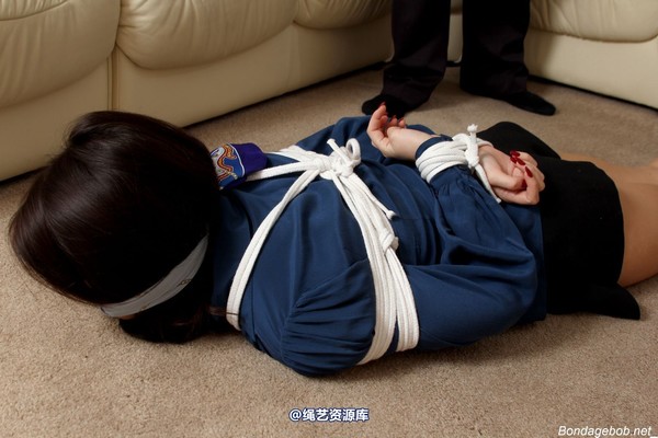 bondagebob - Briony M First Hogtie 第 83 张图片