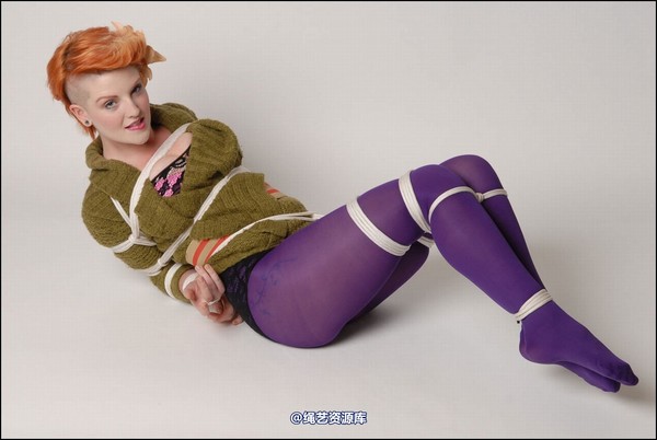 simplytied - RR in purple tights 第 30 张图片