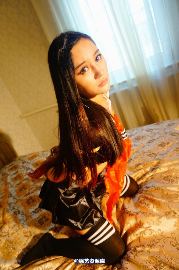dk13美束馆 - 5.25-小溪黑色学生服3-120P 第 34 张图片