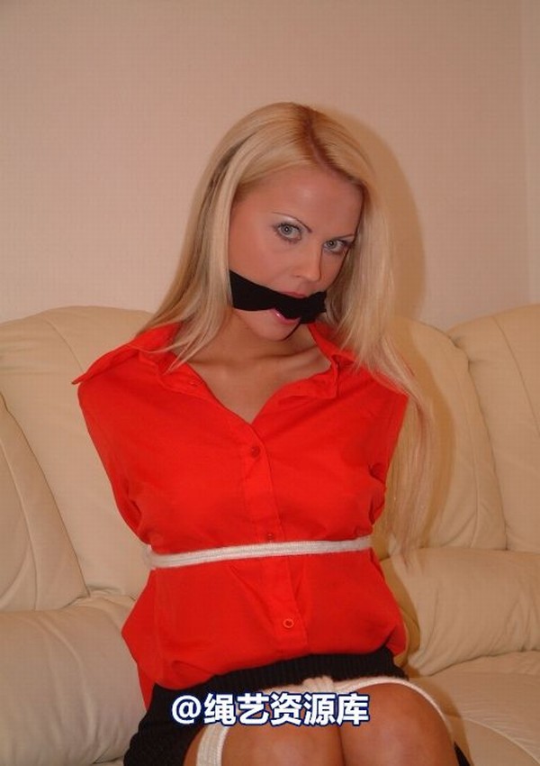 bondagebob - Jasmine Sinclair Red 70s blouse 1 第 18 张图片