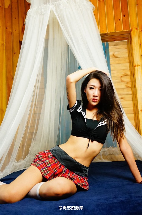 dk13美束馆 - 9.19-红袖黑水手服A-110P 第 16 张图片