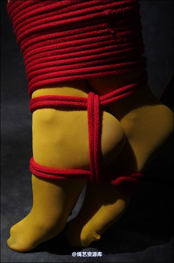 simplytied - Yellow tights red rope 第 22 张图片