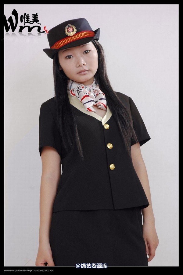 唯美之家 - 2009-6-15小双空姐服 第 12 张图片