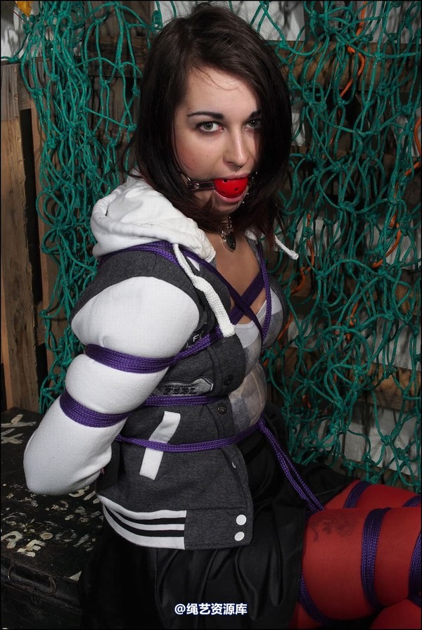 simplytied - Kat ball gagged 第 21 张图片