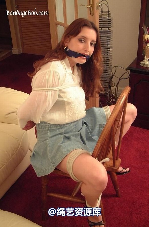 bondagebob - Jasmine De Launay Chair tie 第 6 张图片