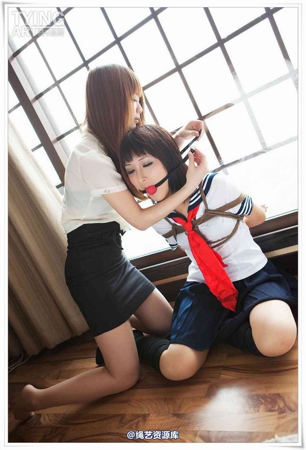 禁忌摄影 - No.091 OL & School Girl 1 - Dimdim & Shiryl 第 14 张图片