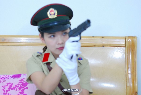 唯美之家 - 模特安蓝军装 第 84 张图片