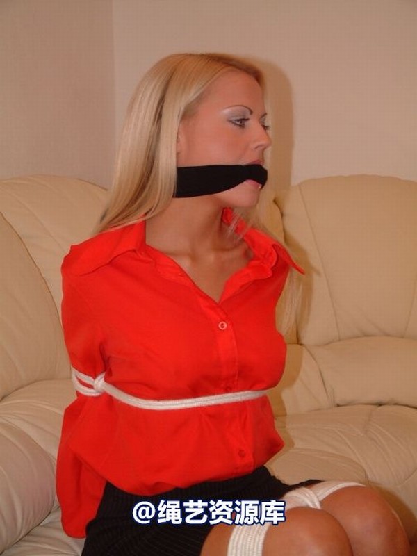 bondagebob - Jasmine Sinclair Red 70s blouse 1 第 19 张图片