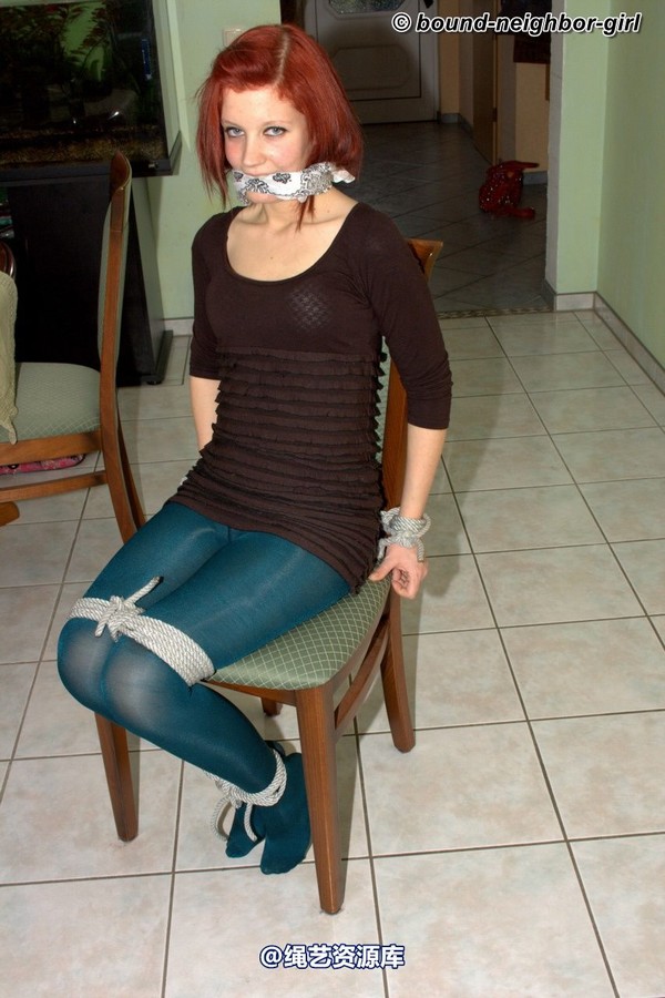 bound-neighbor-girl - Melina - Tied at home 2 第 12 张图片