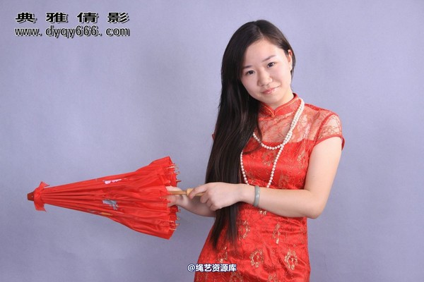 典雅倩影 - 056-书容旗袍捆绑 第 81 张图片