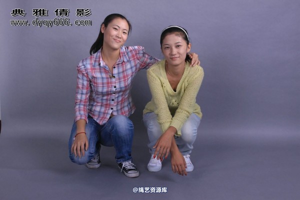 典雅倩影 - 059-两姐妹pk绳艺 第 9 张图片