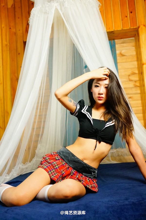 dk13美束馆 - 9.19-红袖黑水手服A-110P 第 17 张图片