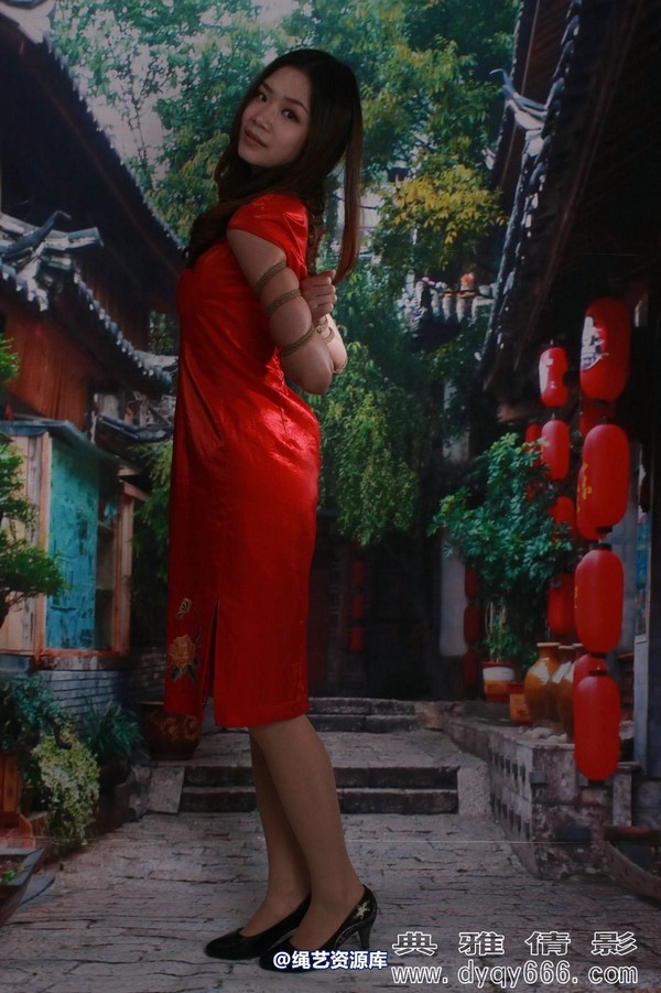 典雅倩影 - 247-雅卿红旗袍 第 75 张图片