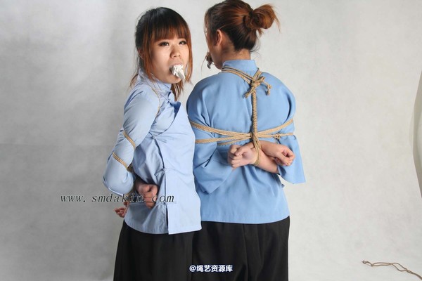 锐度主张 - 五四双人缚模特：嗨嗨 玲玲 第 16 张图片