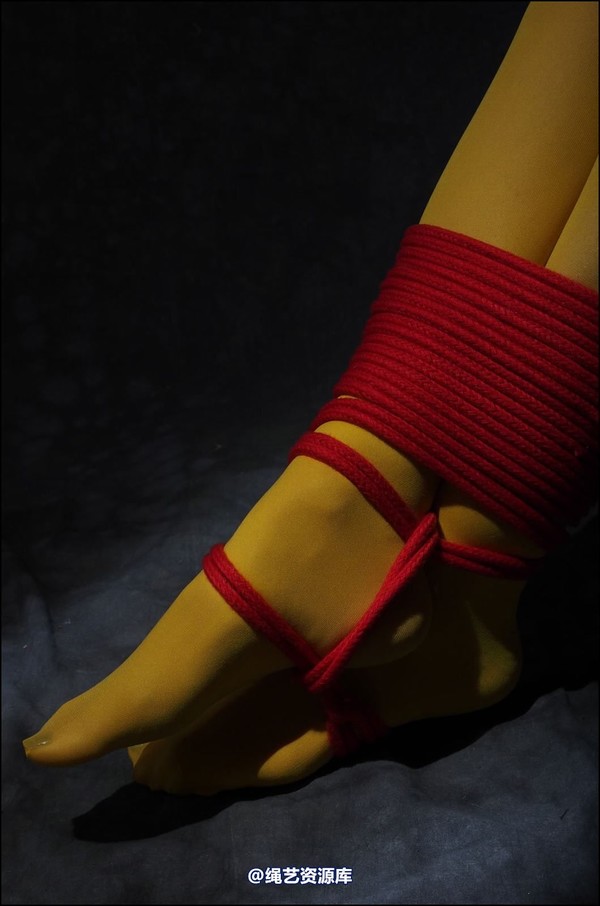 simplytied - Yellow tights red rope 第 19 张图片