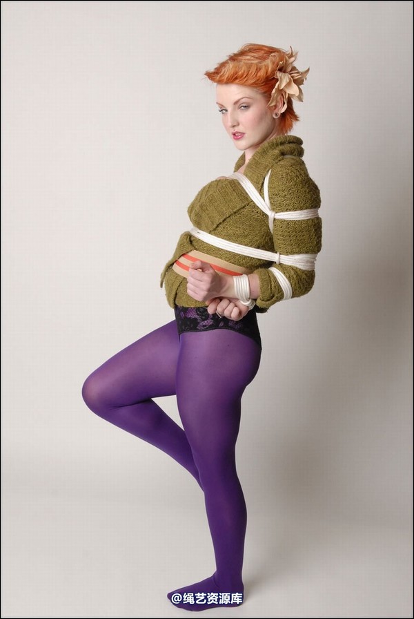simplytied - RR in purple tights 第 18 张图片