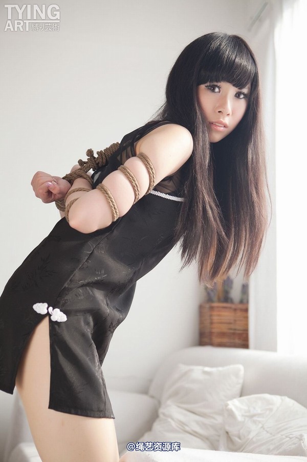 禁忌摄影 - NO.133 Chinese_Dress & Gag 2 - Yuko 第 2 张图片