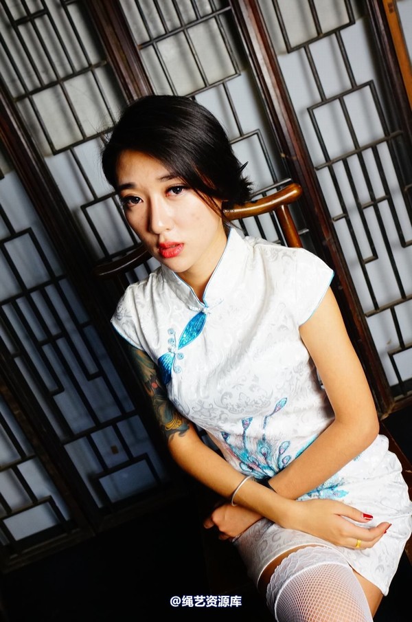 dk13美束馆 - 9.19-红袖白旗袍A-110P 第 68 张图片