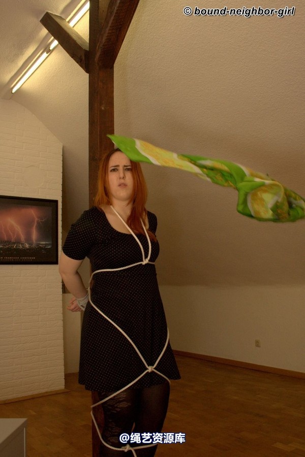 bound-neighbor-girl - Caprice - Office bondage 3 第 28 张图片