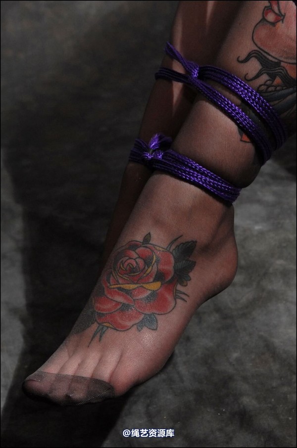 simplytied - Purple rope chair tie 第 27 张图片