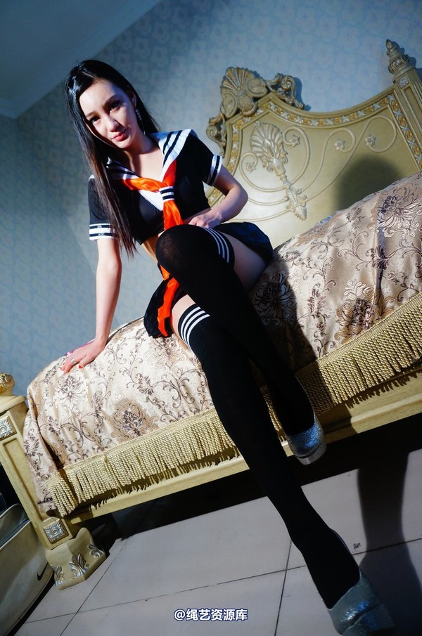 dk13美束馆 - 5.25-小溪黑色学生服2-120P 第 18 张图片