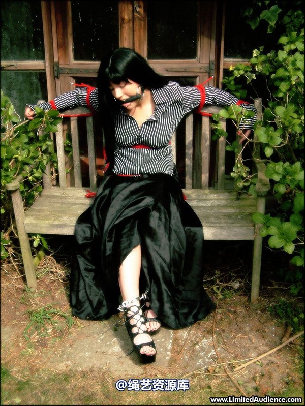 limitedaudience - 2007 nattsuko bitgagged and tied to bench 第 17 张图片
