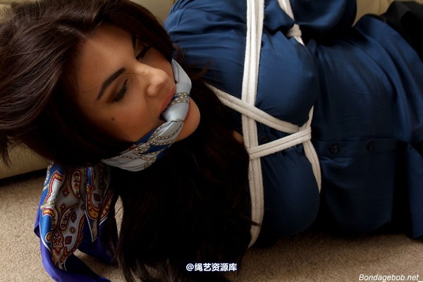 bondagebob - Briony M First Hogtie 第 117 张图片