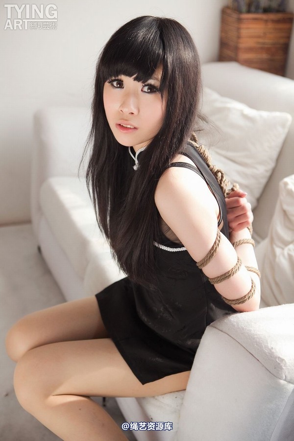 禁忌摄影 - NO.133 Chinese_Dress & Gag 2 - Yuko 第 5 张图片