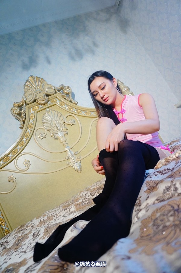 dk13美束馆 - 5.25-c小溪粉色旗袍-100P 第 16 张图片