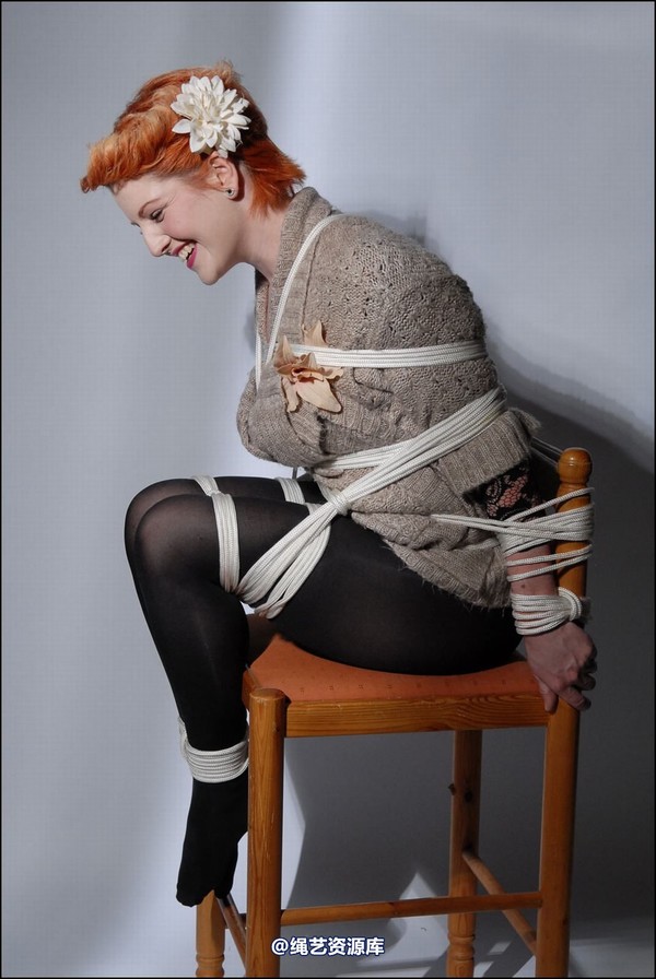 simplytied - RR in tight chair tie 第 34 张图片