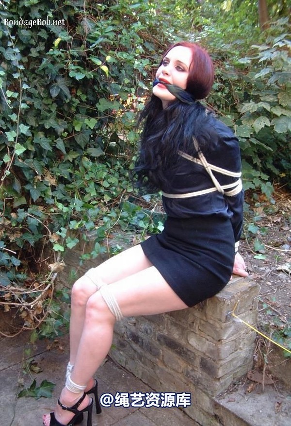 bondagebob - Morrigan Outdoor Bondage 第 27 张图片