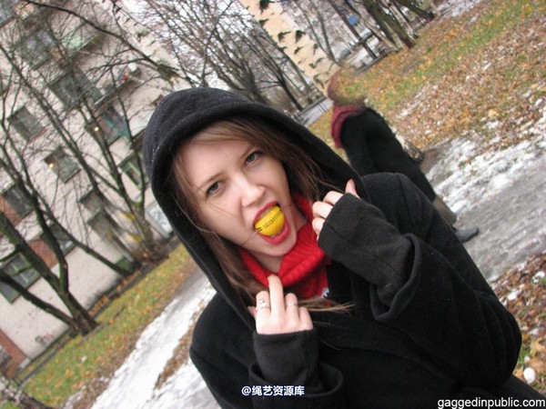 gaggedinpublic - gip033 第 5 张图片