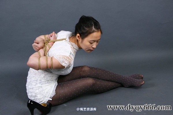 典雅倩影 - 468-月丽---白裙五花大绑 第 61 张图片
