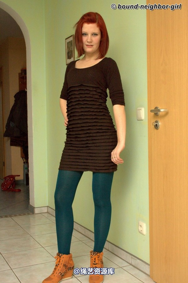 bound-neighbor-girl - Melina - Tied at home 1 第 3 张图片
