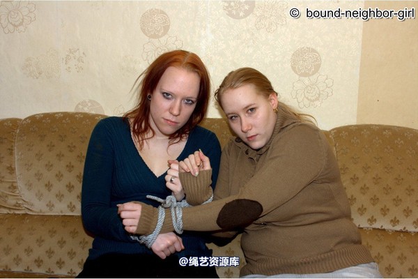 bound-neighbor-girl - Guest Gigi and Ida tied up together 第 16 张图片