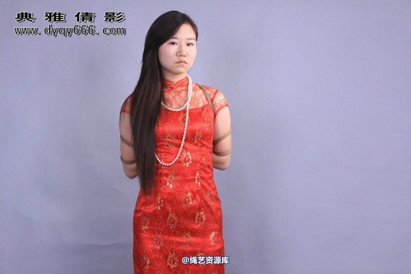 典雅倩影 - 056-书容旗袍捆绑 第 64 张图片