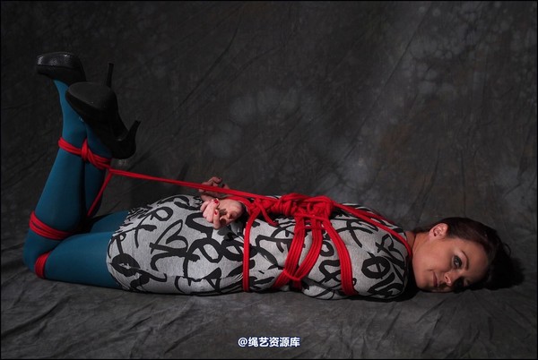 simplytied - Jinx in nice hogtie 第 14 张图片