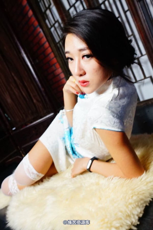 dk13美束馆 - 9.19-红袖白旗袍B-110P 第 70 张图片
