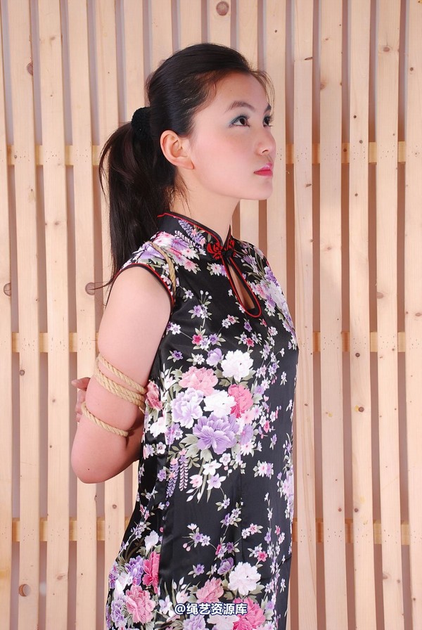 神艺缘 - 036-雨婷--被绑的旗袍女 第 28 张图片