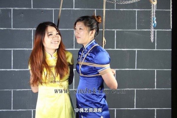 锐度主张 - 黄蓝美女旗袍日式捆绑（2010.11.27） 第 40 张图片
