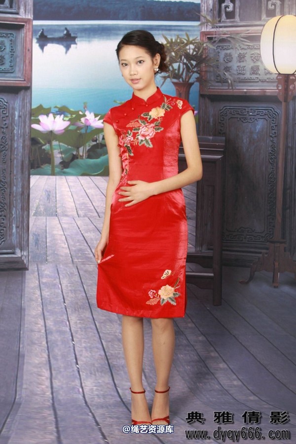 典雅倩影 - 196-曼青旗袍装 第 3 张图片